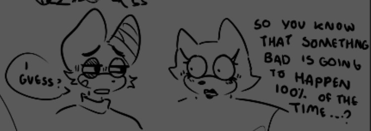 BadLuckJackTT's tweet image. Art block doodles cause I miss making silly lore tidbits