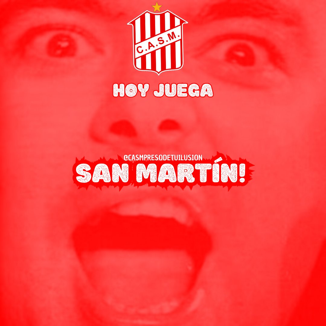 casmilusion's tweet photo. ¡Hoy juega San Martín!

🔴⚪️ #PrimeraNacional

🆚 Gimnasia y Tiro de Salta
📌 Fecha 24
📆 25 de julio
⏰ 22 Hs.
🏟 Estadio David Michel Torino
📺 TyC Sports Play
👨‍⚖️ Nahuel Viñas
⚽️ #VamosCiudadela
#sanmartindetuc
#SanMartínTuc
#sanmartindetucuman
@casmoficial https://t.co/bOWV0Ao32H