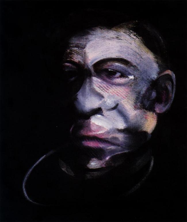 baconartbot's tweet image. Portrait of Jacques Dupin #artbots #bacon