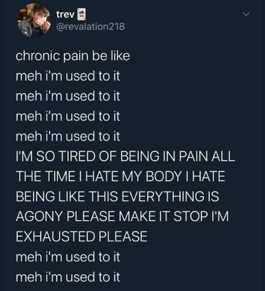 Lyn chronic pain (@pain_lyn) on Twitter photo 