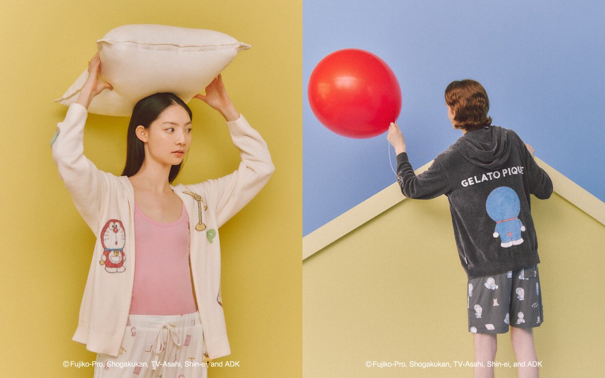 ドラえもんジェラートピケいいね❌ gelato pique（ジェラートピケ） パジャマ 「ドラえもん」「メンズ