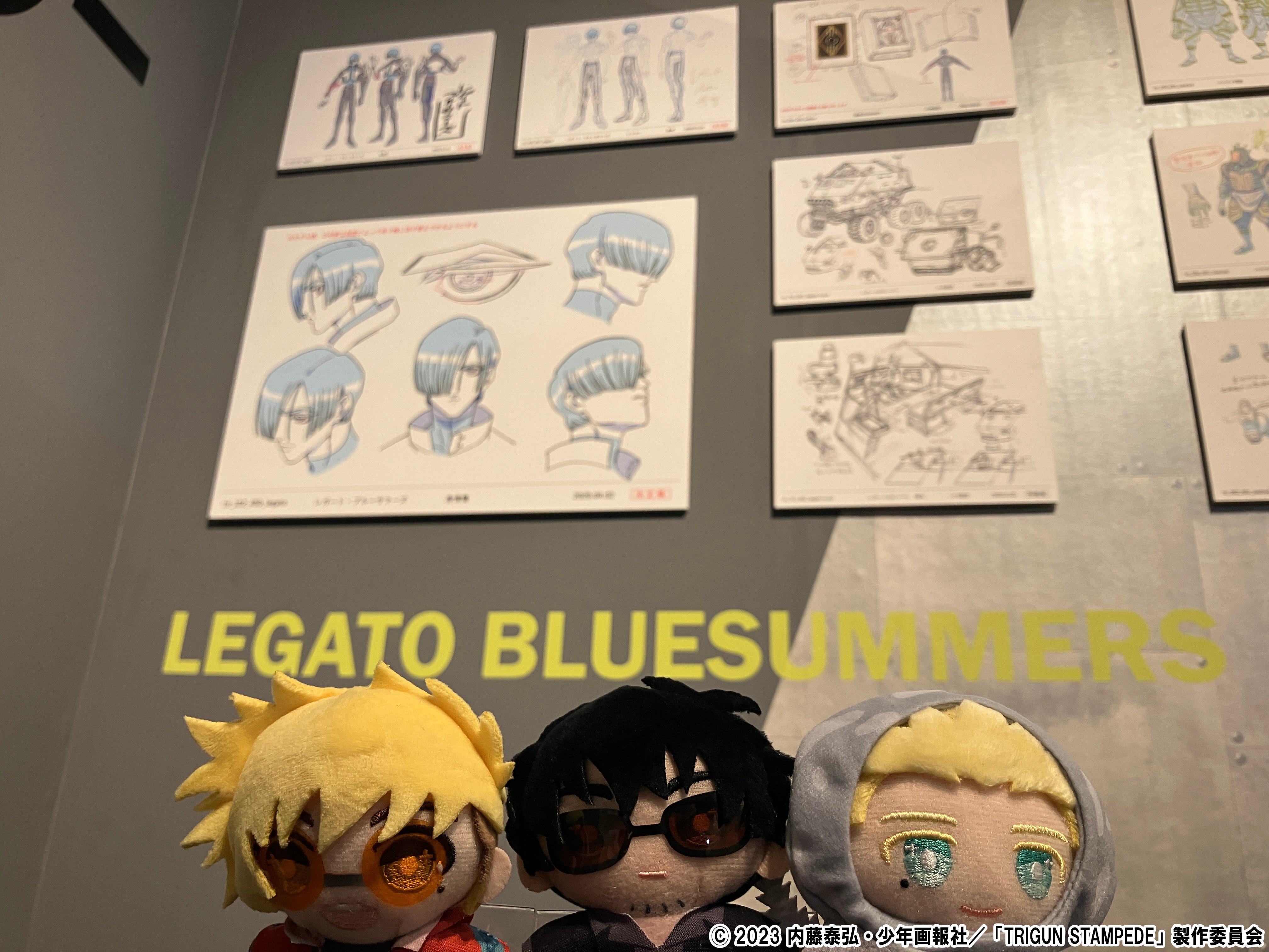 トライガン展 TRIGUN EXHIBITION カラーポートフォリオ TRIGUN STAMPEDE EXHIBITION