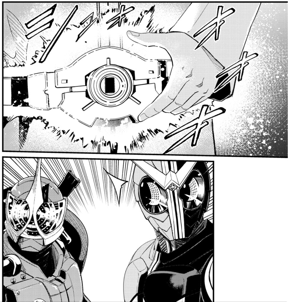 fuutokoushiki's tweet photo. 【掲載告知！】
「加頭……順？何者なんだ？」「…まさか幽霊にまでされるとは…」「もっともこういう扱いには…」「私、慣れっこです」第166話「nは暗闇より出でて ７／蘇る理想郷」7月28日(月)発売スピリッツ35号掲載。ゾクゾクするねぇ。 #風都探偵 #FUUTOPI https://t.co/NHgly7hged