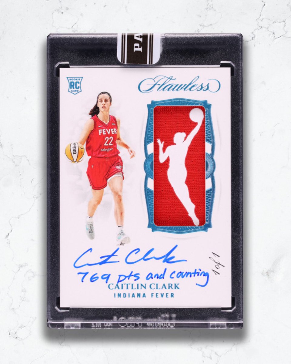 The Collectibles Guru (@ericwhiteback) on Twitter photo π RECORD SMASHED π
Caitlin Clarkβs Flawless Logowoman 1/1 Auto has just set the record for the highest-selling WNBA card in HISTORY, selling for $660,000 at <a href="/FanaticsCollect/">Fanatics Collect</a>!
This cruised past the previous record (also held by Clark) of $366,000.
Unreal. π± π RECORD SMASHED π
Caitlin Clarkβs Flawless Logowoman 1/1 Auto has just set the record for the highest-selling WNBA card in HISTORY, selling for $660,000 at <a href="/FanaticsCollect/">Fanatics Collect</a>!
This cruised past the previous record (also held by Clark) of $366,000.
Unreal. π±