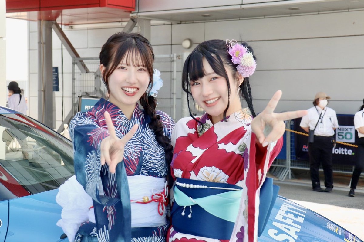 taaachi719's tweet image. 7/20(日) SUPER FORMULA Rd.7🏁
/富士スピードウェイ🏎️🗻
2025富士スピードウェイ
サーキットナビゲーター『クレインズ』
🔸星乃由宇(@hoshinoyu14)さん
🔸こうづきまひろ(@kouzukimhr)さん
ピットウォーク📸
#スーパーフォーミュラ2025
#sformula
#クレインズ