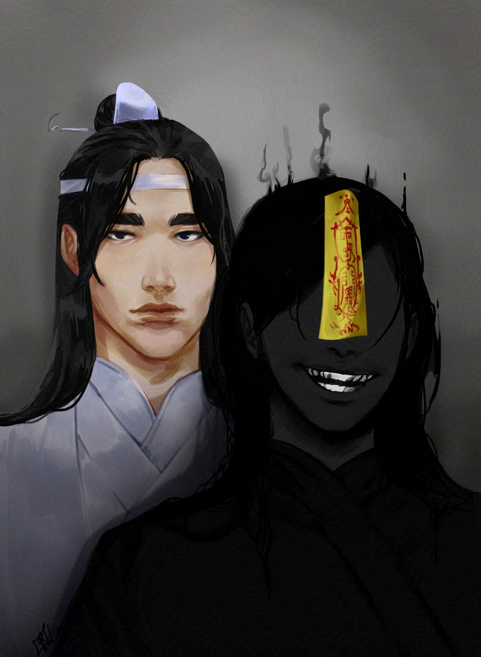 scourgedaughter's tweet image. #MDZS Something's wrong with Hanguang-Jun's new spouse