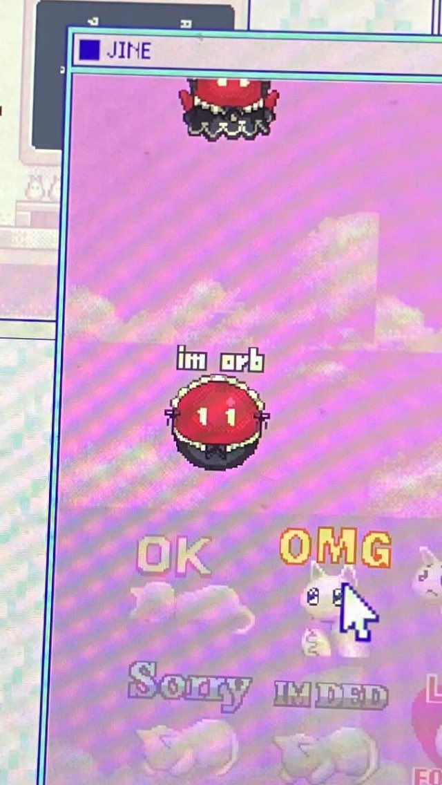lurkingmushroom's tweet image. but IM Orb 😨