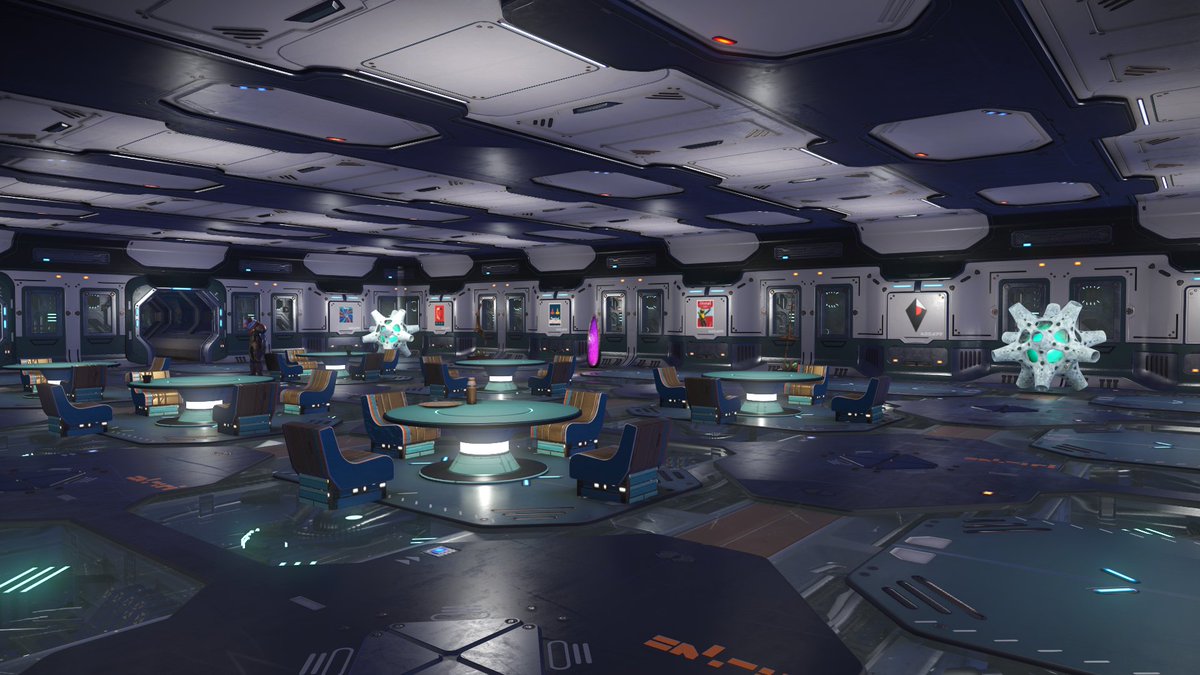 Hello friend <a href="/Griff_/">Martin Griffiths</a> have just installed the #NoMansSky 5.75 update and...this was not expected. 

Is ver strange phenomenon! Colours were as left from last change and then change again?!🤣🤣🤣