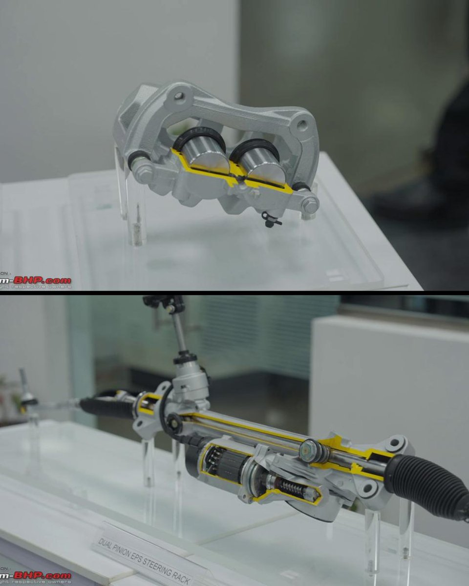 TeamBHPforum's tweet image. The cooling system is not just about temperature control — it’s smart thermal management. It scavenges heat from the drivetrain, uses refrigerants to cool or heat the battery, and even features a dedicated PTC heater for extreme cold runs.
.
team-bhp.com/forum/indian-c…