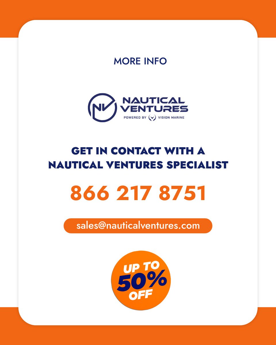 NVmarinecenter's tweet image. The NorthStar Axis 4.8 blends sleek design, smooth handling &amp;amp; serious performance, everything you want in a yacht tender. Get up to 50%OFF select models! Call today to claim yours today!!! 866 217 8751
While supplies last.
#BoatSale #YachtTender #NorthStarAxis #RIB #BoatingLife