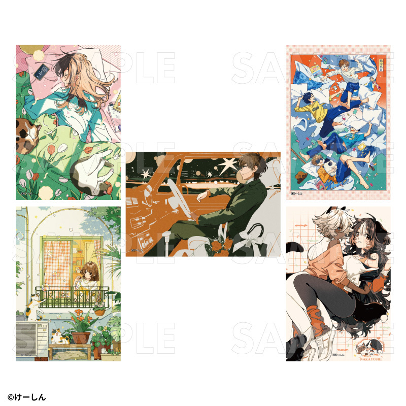 storeinfo_TEAM's tweet image. \予約受付中/
「けーしん画集 スキップするフリル」
【発売記念グッズ】
画集発売記念グッズが登場!
ステッカーやポストカーなど
ティームストアでしか手に入らない限定アイテムです
8月17日(日)まで予約受付中🎀
▼詳細はこちら
team-ec.jp/other/products…
#けーしん
#ティームストア