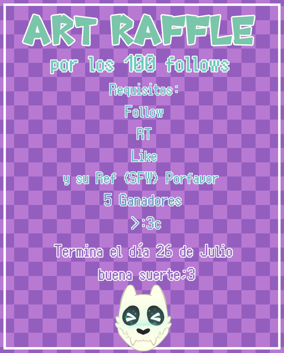 Hola Guapetones muchas gracias a todos por el apoyo que me han brindado por eso les traigo un pequeño Raffle ✨
#furry #furryartist  #artraffle 
Suerte Guapetones uwu