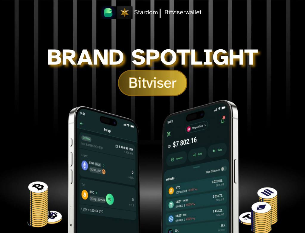 web3stardom's tweet image. While most wallets just store your crypto, one does much more.
@BitviserWallet is a crypto wallet built for users who want advanced tools without compromising security
From portfolio management to DeFi access, Bitviser offers you a smarter way to manage your crypto.
Here are…