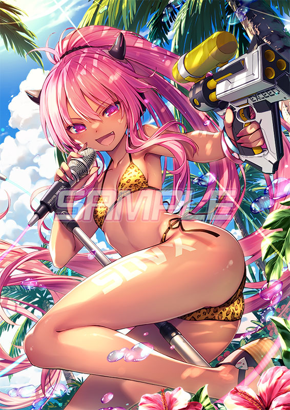 SOUND VOLTEXくじ S賞 タペストリー「グレイス（水着）」 SOUND VOLTEX くじ e-amusement pass レイシス グレイス 水着 コナミ