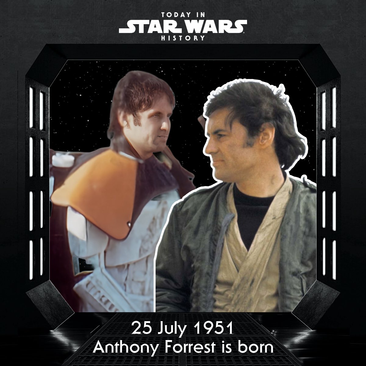 TodayinStarWars's tweet image. 25 July 1951 #TodayinStarWarsHistory "I keep telling you, the Rebellion is a long way from here." #Sandtrooper #Fixer #AnthonyForrest
