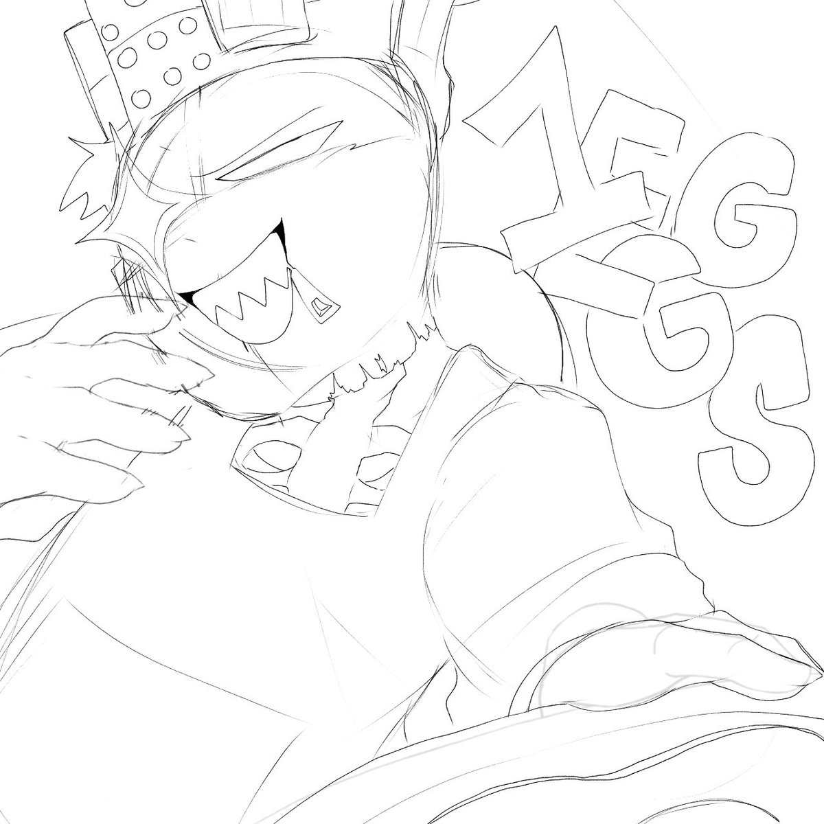 Ghavrst's tweet image. 1Eggs wip that ill probably not finish unless if im done with these comms 🥀

#1eggs #1x1x1x1 #forsakenfanart #forsakenart #rottenfoodlings