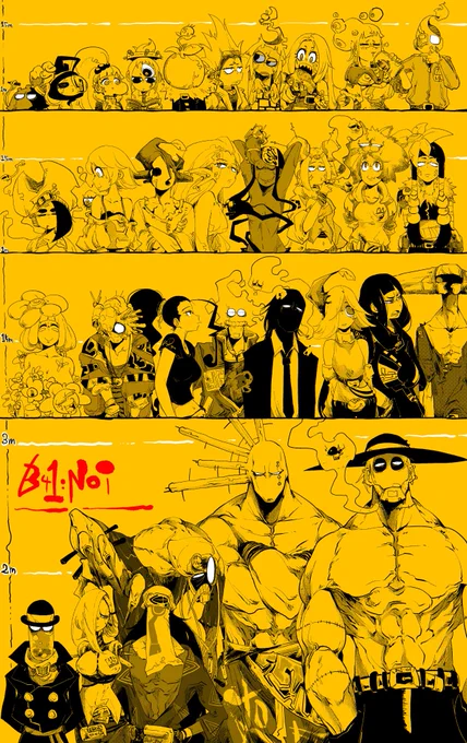 なんだかんだお絵描きをダラダラ続けてたらこんだけキャラ増えました。よかったら皆様覚えてくだちい。いつこちゃんと漫画として出さねば