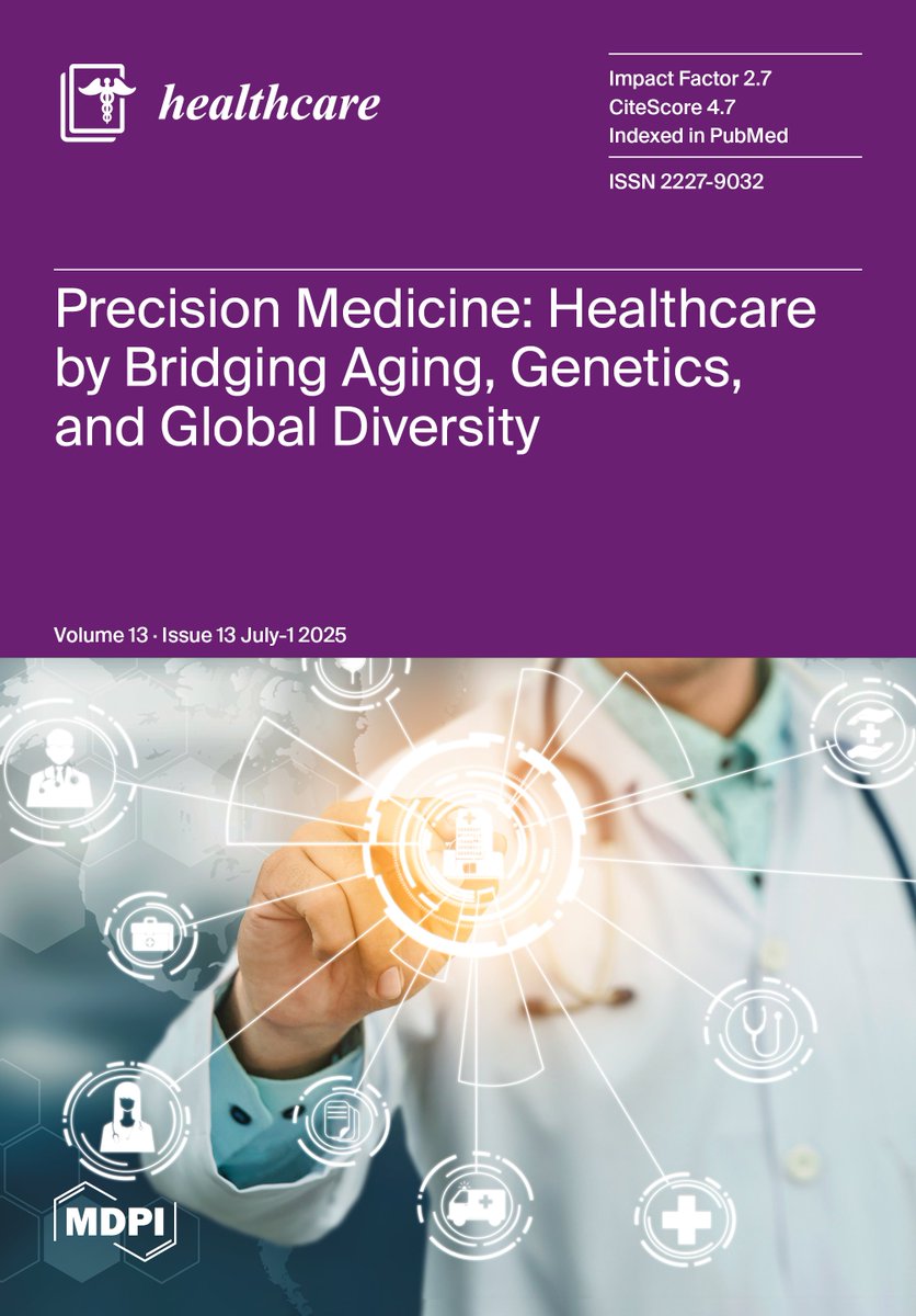 HealthcareMDPI_'s tweet image. 🚀All articles in Healthcare, Volume 13, Issue 13 (July-1 2025) – 157 articles~
🖇️ mdpi.com/2227-9032/13/13
🔍The Cover Paper Here: mdpi.com/2227-9032/13/1…
#mdpi #healthcare #openaccess #HealthcareResearch