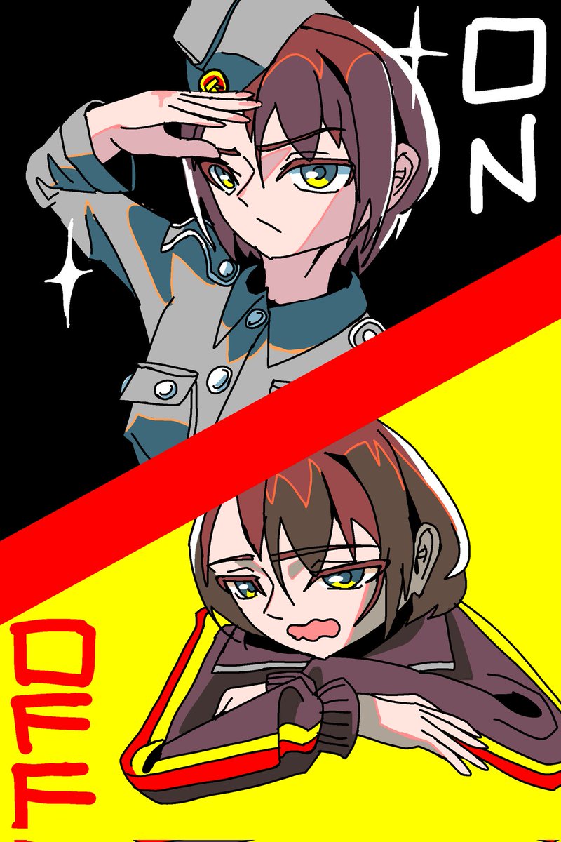 SOVIETJAPAN's tweet image. 東独兵
#イラスト