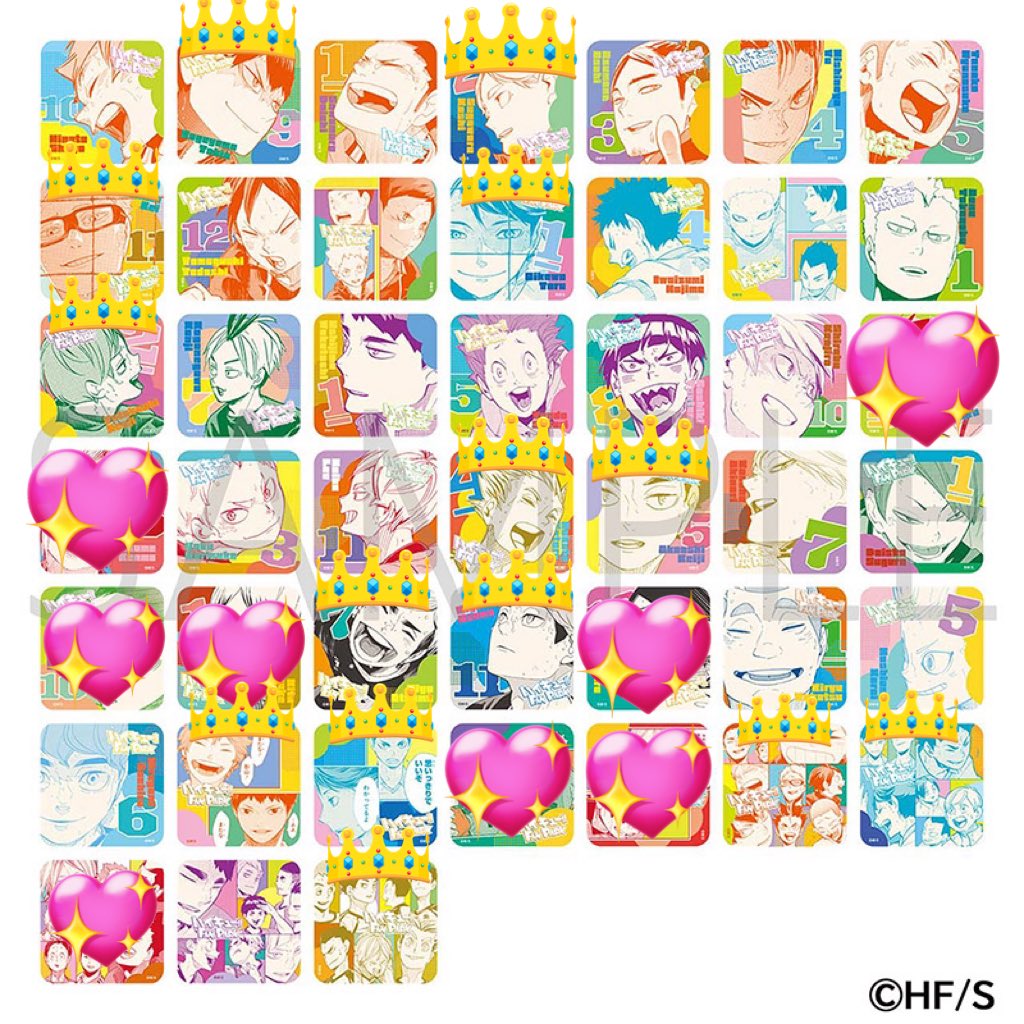 【交換/譲渡】ハイキュー FANPARK るんるんバザール　アートコースター「FUN!!」

【譲】画像参照

【求】定価＋送料

1box通販にて予約済み。(長期となります)
譲渡の場合、👑のものは無印のものから同数抱き合わせお願い致します。
お声がけ重なった場合、纏めての方優先になります。