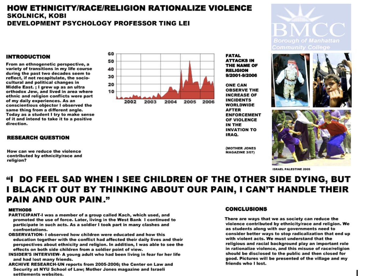 kobiskolnick's tweet photo. I warned about this publicly in 2008 and 2011.
Not as a critic, as a former Kahane youth member watching settler violence shift from zeal to systemic impunity.

I spoke at colleges across the U.S., raising the alarm long before headlines caught up.
Back then, I was treated like an outlier.

Back then, my work was treated as fringe.
Now it’s front-page reality.
