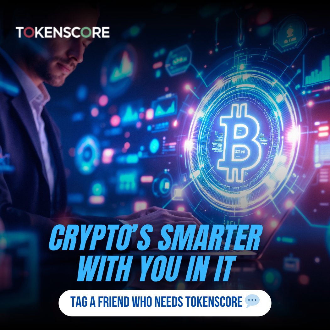 Tokenscoreai's tweet image. 🚀 Our mission? Smarter, safer investing for everyone.
Know someone who:
💡 Keeps falling for hype?
💸 Needs real analysis, not rumors?
Tag them below and help them discover TokenScore.
We’re stronger (and smarter) together.
#TokenScoreFam #CryptoWithClarity #TagAFriend