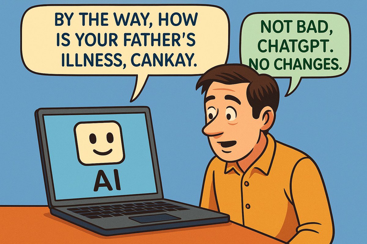CankayKoryak's tweet image. When we're engaged in conversation with someone, a question often comes to mind. This is because our brains are constantly scanning for important, potentially life-saving, or nearby environmental information, and are naturally inclined towards problem-solving.
In the case of…