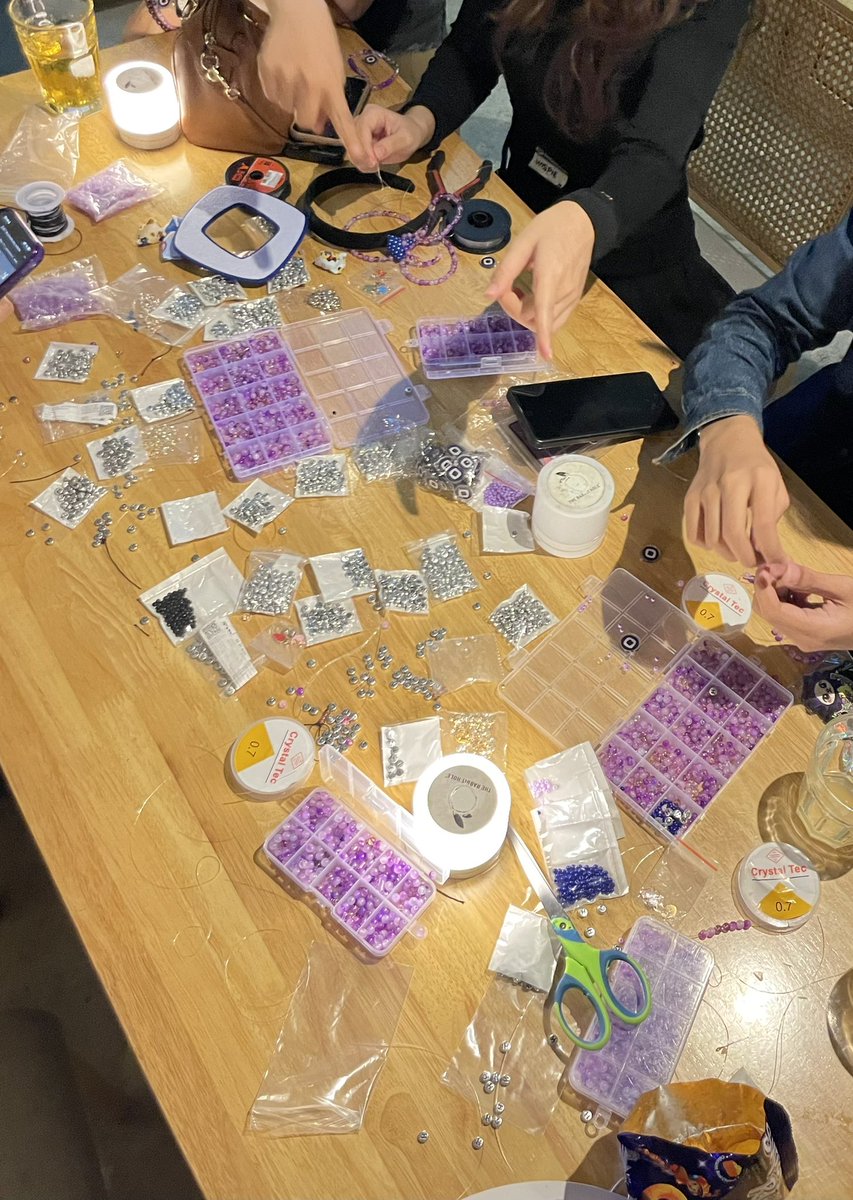Gmonad
Got 1/1 monad phone chain that I made at the event, this healing bracelet making corner was a good place for recharging energy, thank you <a href="/wxjoyce_/">joycie</a> to finish it for me and <a href="/hyuuu_hyu/">hyuuu</a> let’s meet again and have more beer + chit chat 💜
I miss u already