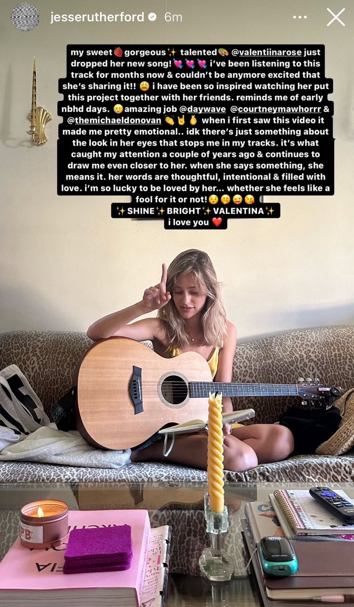 thenbhdfiles's tweet image. Jesse congratulating Valentina on her song on Instagram!!! 💘💘💘