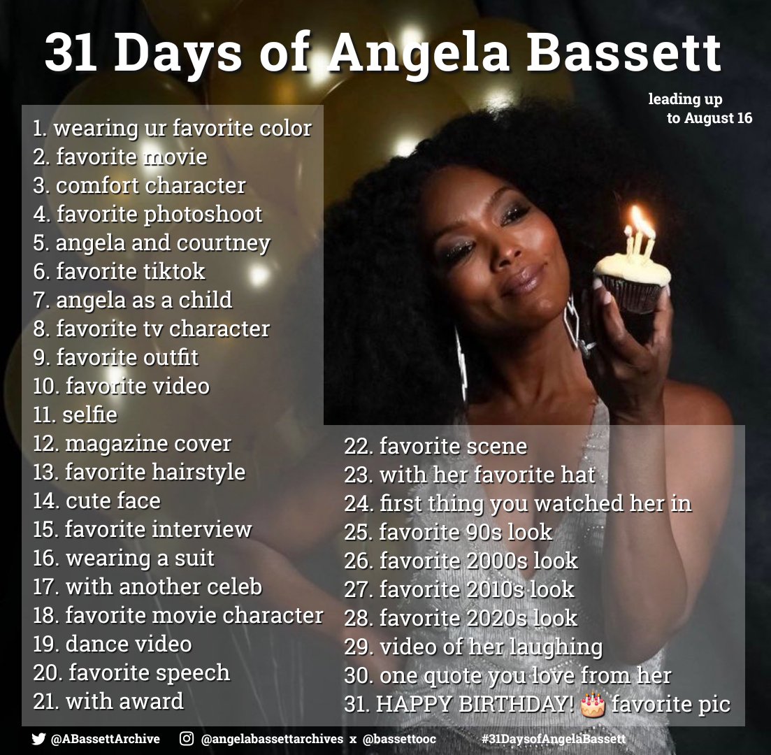 Anyway please refer to this graphic from now on 😭 we want to celebrate her movie characters too :(