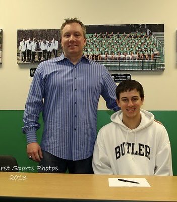 Noles_Baseball's tweet image. Seminoles President Russ Gangler and Seminoles River Pitlock at National Signing Day. Pitlock a 5 year starter for the Noles signed a D1 scholarship at Butler University. He played on 2 Seminole National Championship Teams. #ThrowbackThursday #SeminoleAlum @LivinSports