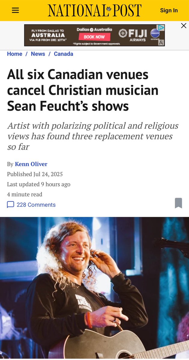 Sean Feucht tweet media