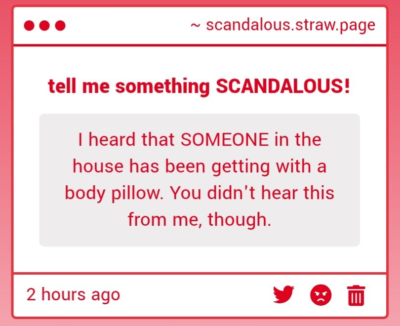 SIMPLYWICKED_'s tweet image. AH, the scandal!!! 99 other objects in this house and this curious individual chooses a "dakimakura"-! Is this perhaps the lowest one can get...?