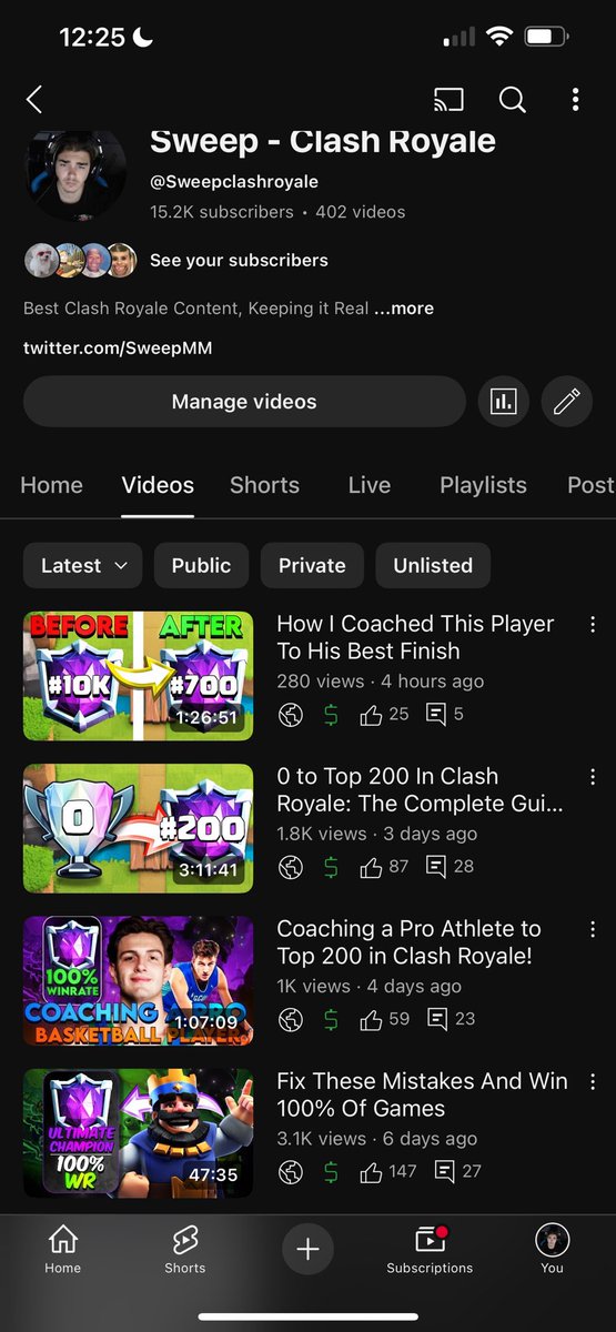 Been uploading coaching content on YouTube for everybody to learn and get better, if you have any questions drop a comment for private coaching