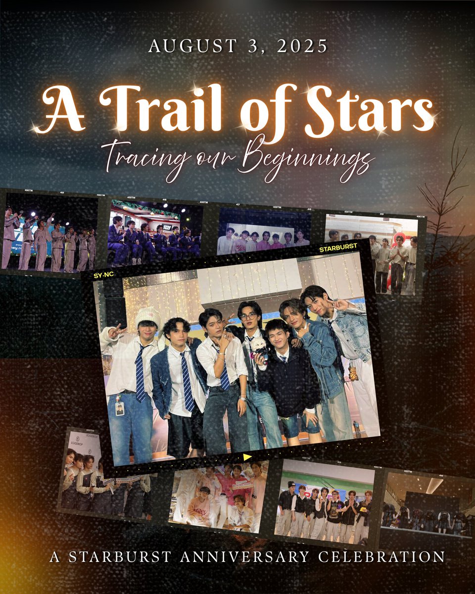 ✨ A Trail of Stars: Tracing Our Beginnings ✨
Every star has a story—and so do we. 🌠

Let’s walk down memory lane, reconnect, and honor how far we've come. 💫

📅 August 3 | 2–5 PM
📍 Sikat Inc.

Register now: bit.ly/ATrailOfStars

#ATrailOfStars
#SYNCph <a href="/thesyncph/">SY•NC</a>