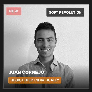 _huevsite's tweet image. Soft Revolution has made clock-in.
Product ideas are being discussed.
A new adventure is ahead, I know I would be enjoying every minute.
This time I’d give battle for some price, let’s go.
🔜 @vibeastartup
pd: so happy i’m gonna meet new talented people. I love this kind of…