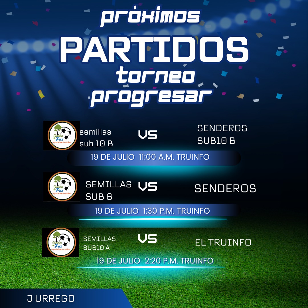 Corpsemillas's tweet image. Programación Corporación Deportiva y  Ambiental Semillas de Paz 26 y 27 de Julio 
De la mano y Unidos de corazón por una vida digna