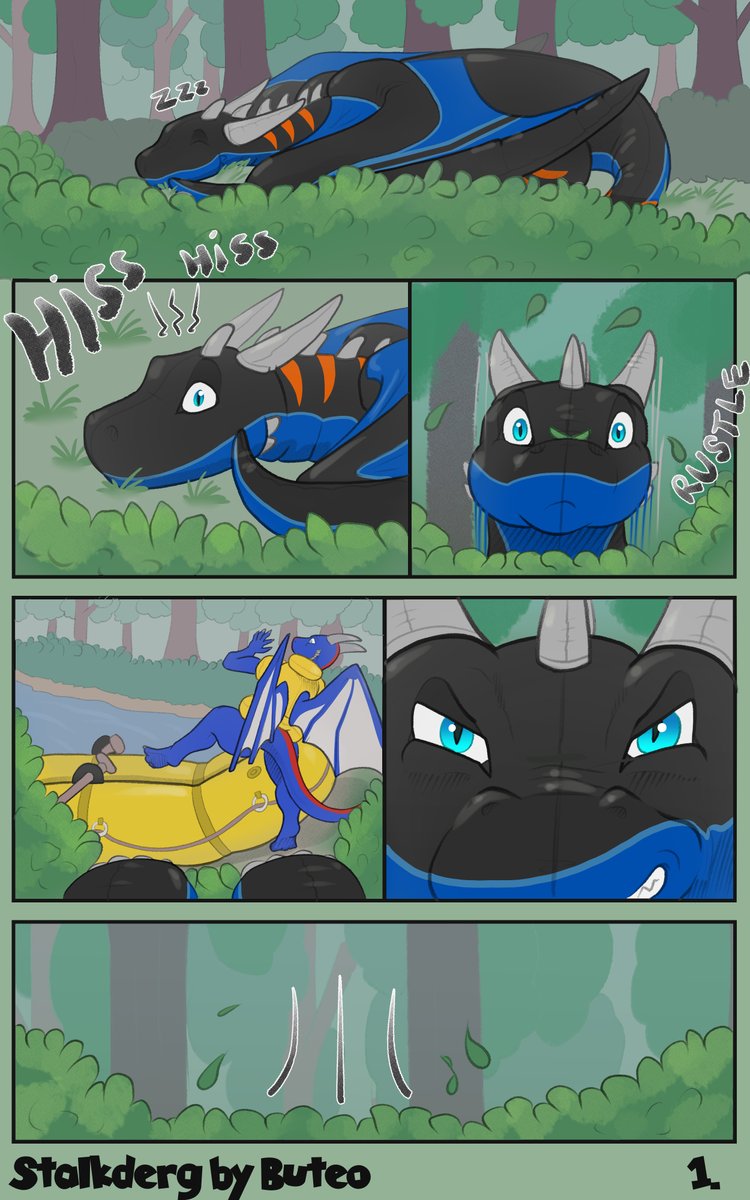 milvusbuteo's tweet image. Colored sketch comic commission pg1 for @Xuti85507836 @Kammorne