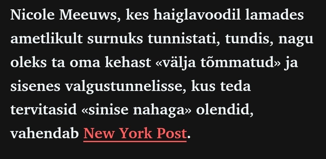 jopsinovski's tweet image. Peale surma tuleb ära vaadata üks smurfide multikas ja alles siis on lõplikult kõik.