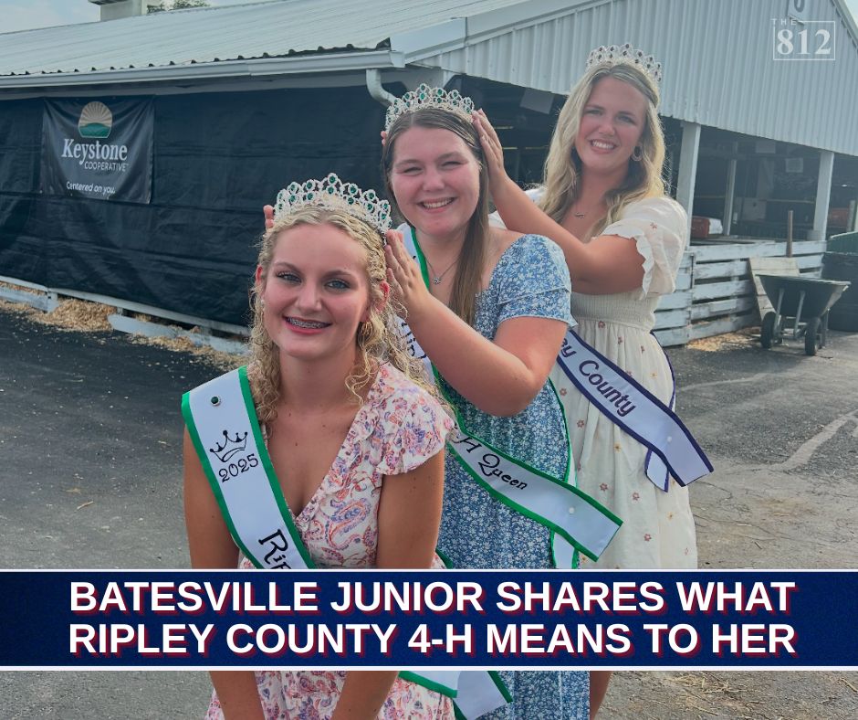 812now's tweet image. "WE ARE FAMILY" -- A Ripley County teen is sharing what 4-H has meant to her.
Read here: 812noww.com/post/batesvill…
