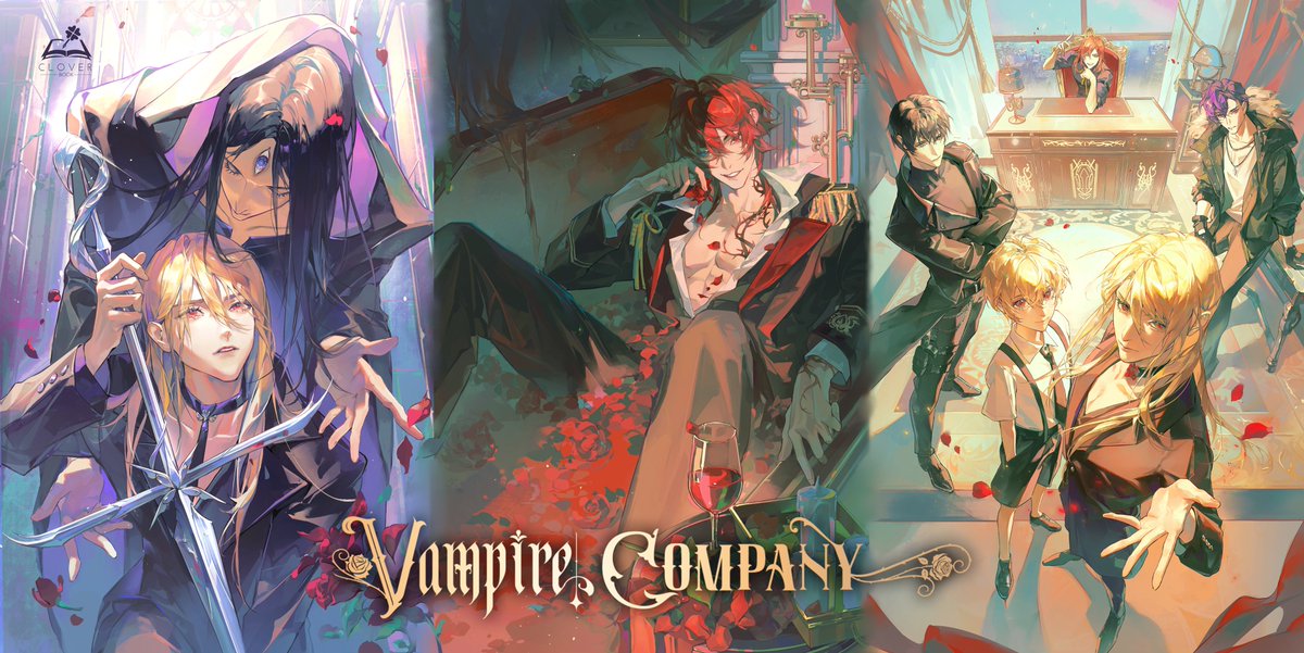 cloverbook_th's tweet image. 'Vampire Company' นิยายแฟนตาซีโดยนักเขียนไทย @ ZerzeS / Fe-Pink
เตรียมเปิด Pre Order เล่ม 4-6 (จบ) พร้อม BOX เร็ว ๆ นี้
ฝากติดตามด้วยนะคะ 🧛♀️
ทดลองอ่าน : readawrite.com/a/610e98ecac20…
#VampireCompany #แวมไพร์คอมปานี