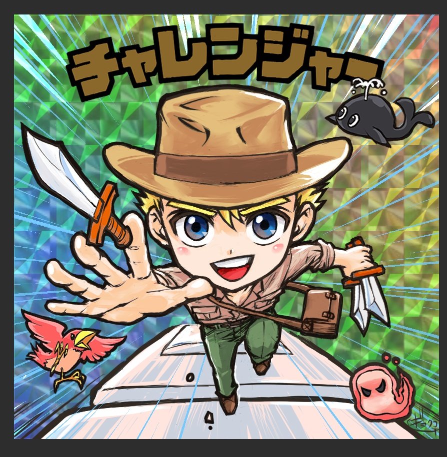 gyokukoTM's tweet image. #みんなのデフォ絵と等身絵の比較が見たい
チャレンジャー🤠🤠🤠
＃fanart ＃レトロゲーム