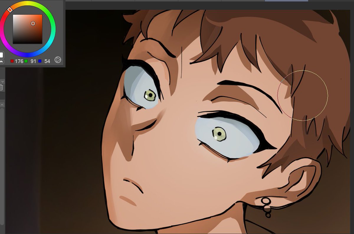 Dezk_is_crying's tweet image. Please get him contacts he’s scaring me