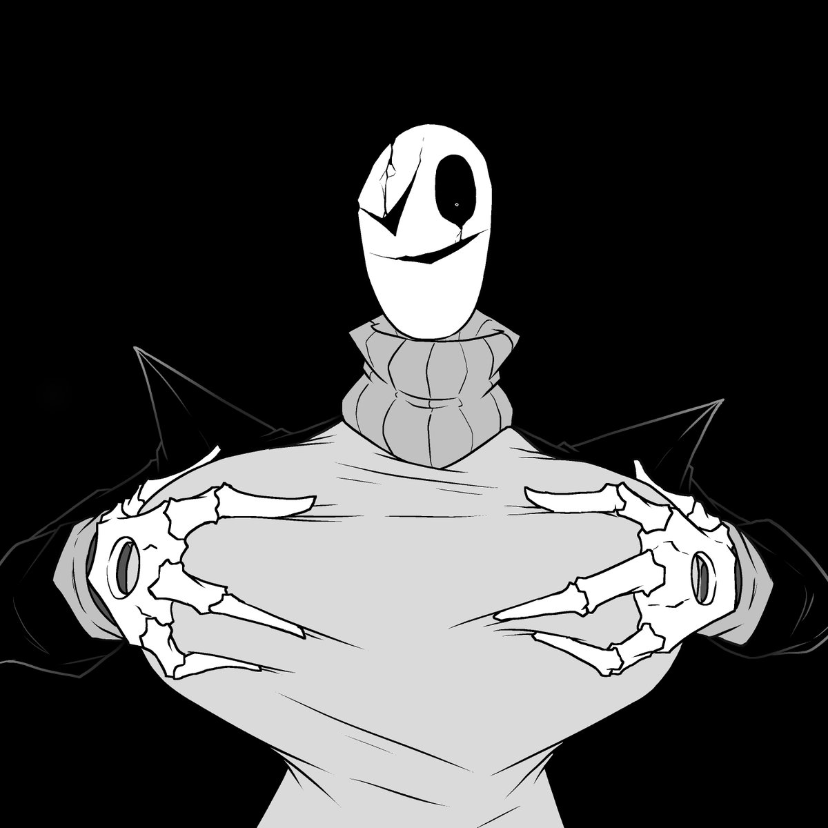 Neo0o_'s tweet photo. W.D Gaster
#Deltarune https://t.co/XM1Hgrql4c
