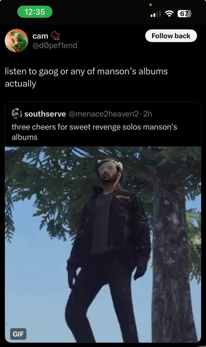 tyithink's tweet image. you could’ve said any of his other several albums but you specifically choosing to say gaog is so funny