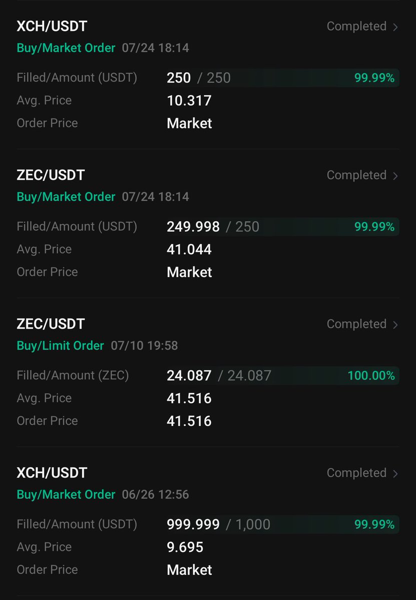XY_03012009's tweet image. Keep buying $xch and $zec day by day. DCA into the projects you steadfastly believe in and generate generational wealth. Always remember to fact-check: the loudest are not the best projects. The best projects are the best projects 😉