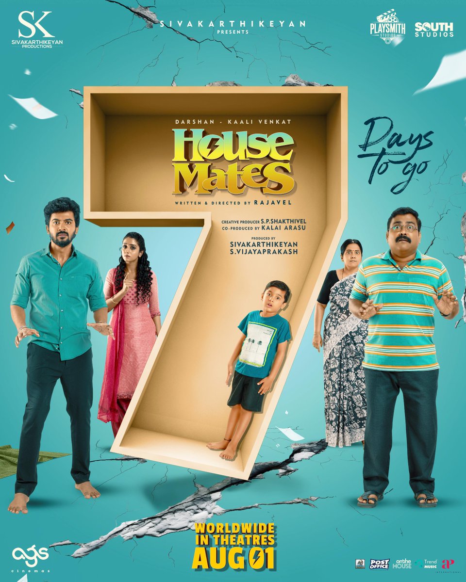 TamilaninCinema (@tamilanincinema) on Twitter photo இன்னும் 7 நாட்களில்
#Dharshan - இளைய மணிவண்ணன் <a href="/kaaliactor/">Kaali Venkat</a> நடிக்கும்
#HouseMates !
<a href="/SKProdOffl/">Sivakarthikeyan Productions</a> இன்னும் 7 நாட்களில்
#Dharshan - இளைய மணிவண்ணன் <a href="/kaaliactor/">Kaali Venkat</a> நடிக்கும்
#HouseMates !
<a href="/SKProdOffl/">Sivakarthikeyan Productions</a>