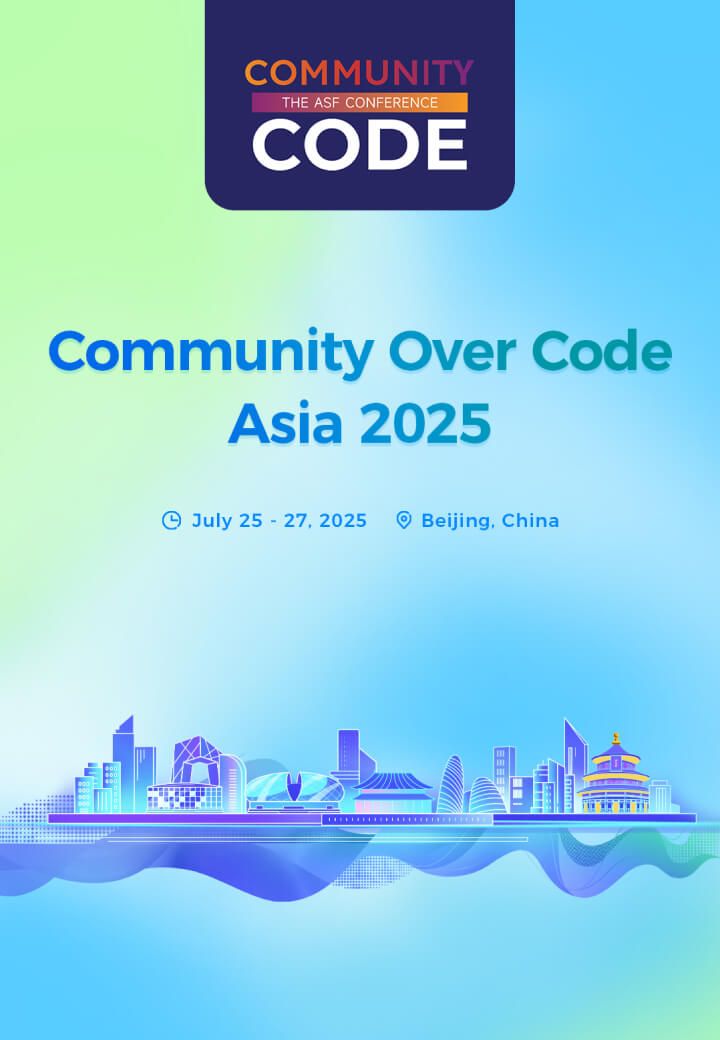 TheASF's tweet image. Community Over Code Asia kicks off in just over 2 hours! 

Did you know that you can tune into the keynote livestream for free? Register for the &apos;Online Attendance Ticket&apos; to gain access here: buff.ly/jwFBymj 

#CommunityOverCode #opensource