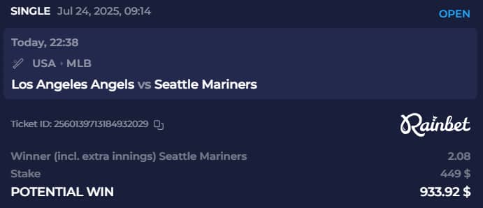 King_Sukunaaa's tweet image. I'm placing my hope on Seattle Mariners this time ๐ฅ๐ฅ