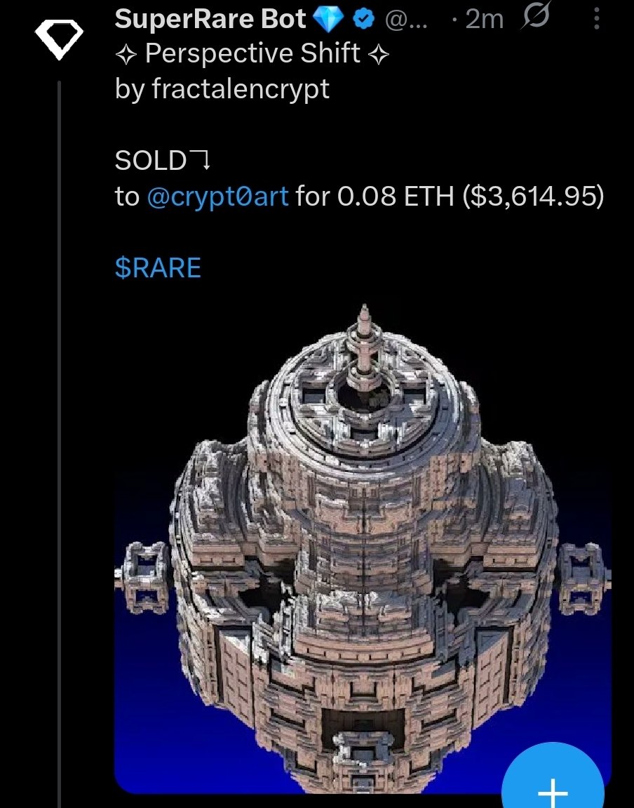 blocknoob_'s tweet image. SuperRare can see the future
1ETH = $45,186.87
0.08 ETH = $3614.95